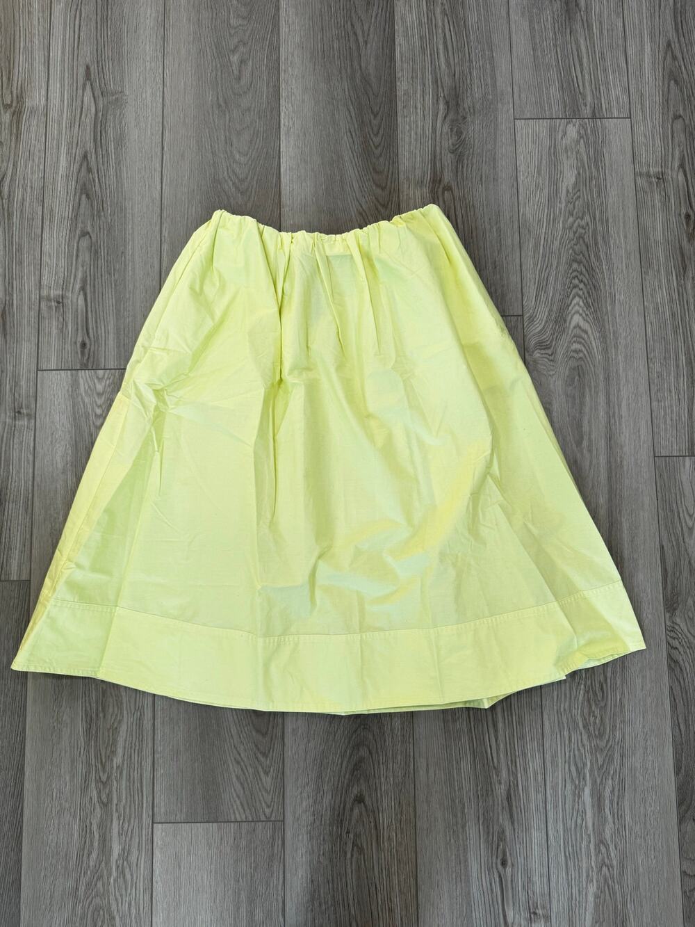 J.Crew Petite pull-on midi skirt in cotton poplin Size PM NWT